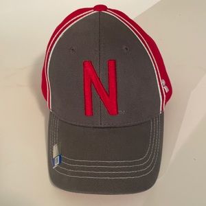 Youth size SnapBack Nebraska Cornhuskers hat.